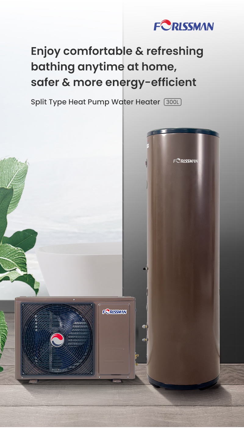 Split heat pump water heater 300L