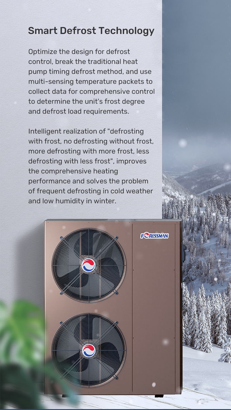 Heating, Cooling and hot water Heat pump 26KW