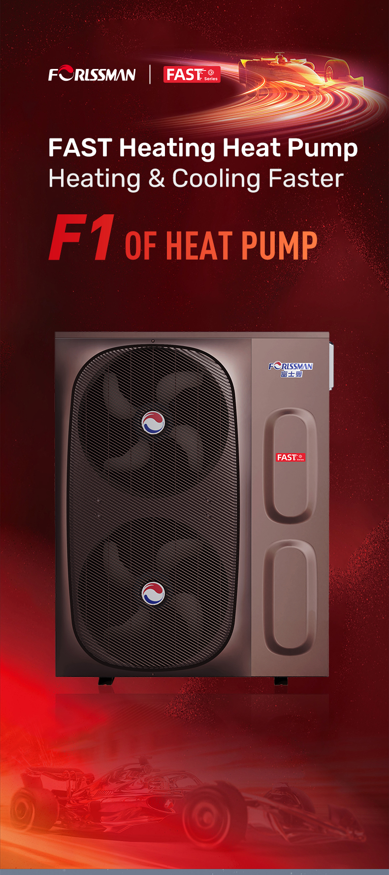 Multifunctional heat pump F1 17ET