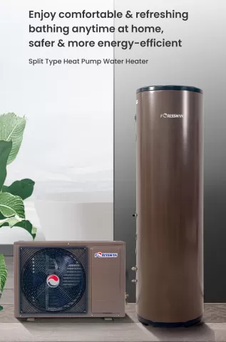 Split heat pump water heater 200L