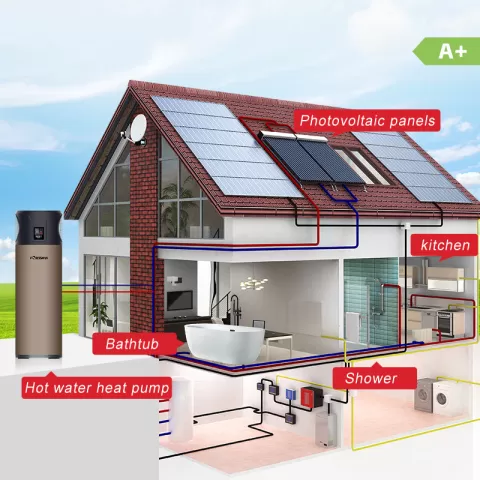 All In One Heat Pump (Side Blow) 300L